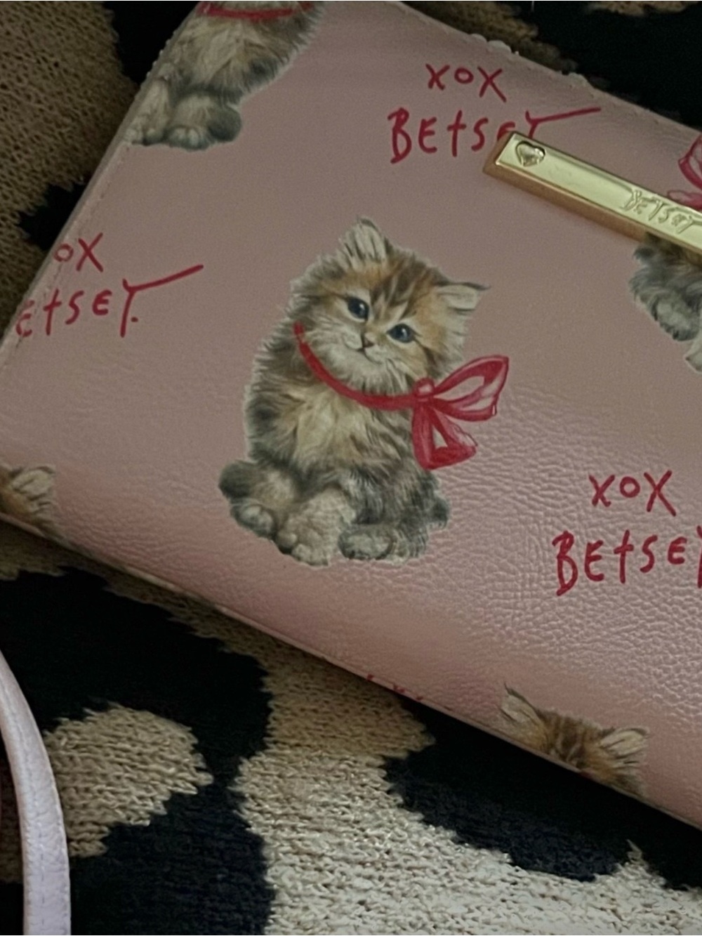 Vintage Betsy Johnson wallet/wristlet